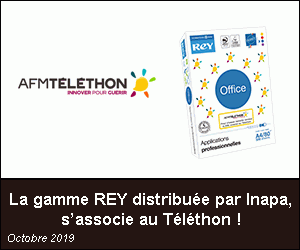 La gamme REY distribuée par Inapa, s'associe au Téléthon !